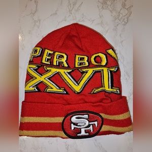San Francisco 49ers NFL winter hat
